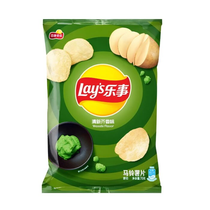 Exotic Chips Lays Wasabi